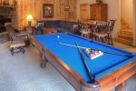 Regulation size pool table